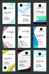 名刺デザインテンプレート