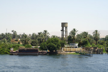 Obraz premium Nile and views of the River