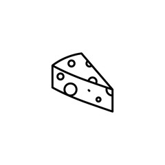 cheese, food icon vector illustration