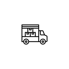 shipping delivery icon vector illustration