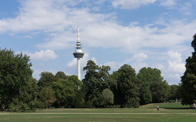 Obraz premium Im Mannheimer Stadtpark