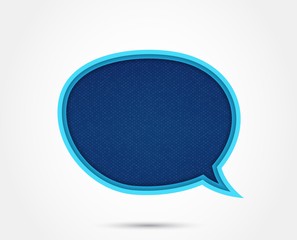 Speech bubble icon. Chat message sign. Talk, speak symbol. Communication balloon template. Support or contact icon. Talking, thinking chat bubble. Thought sign. Vector