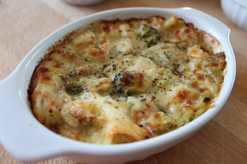 Lasagnes en aux poissons et légumes