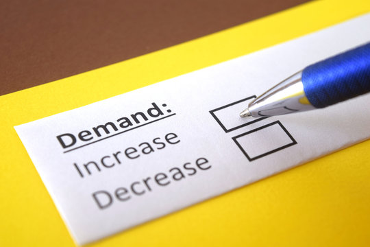 One person is answering question about demand.