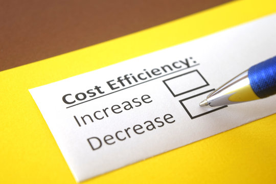 One person is answering question about cost efficiency.