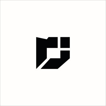 rj letter logo template design vector