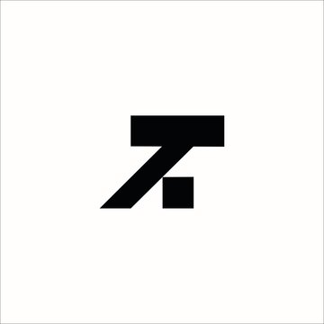 TA letter logo template design vector