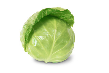 Fototapeta premium Cabbage isolated on white background
