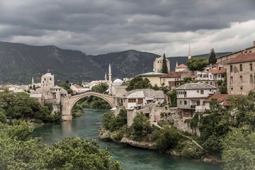 Fototapeta na wymiar Brücke Mostar