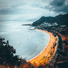 Beach Tenerife - obrazy, fototapety, plakaty