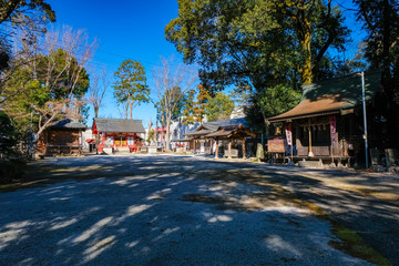 Obraz premium 飯能市 諏訪八幡神社 境内