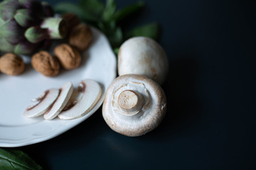 Still life food while isolation