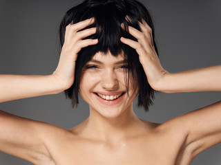 Fototapeta premium young woman with headache