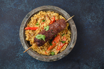 Middle Eastern meat Kebab