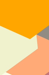 brown orange and yellow abstract vector background. Simple pattern.