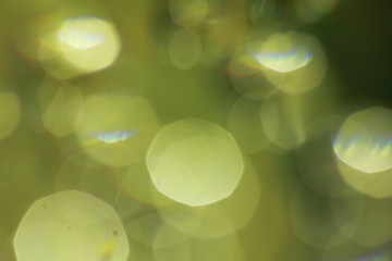 beautiful gold light boken in macro for background