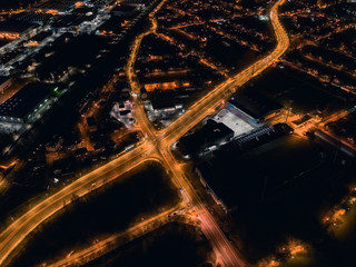 City by night, Europe, Poland, Mazovia © Marcin Ziółkowski