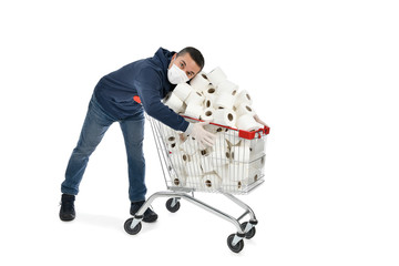 The coronavirus outbreak has prompted people around the world to panic buy toilet paper. 