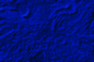 gradient abstract texture with curved shapes of trending in 2020 color Phantom Blue - looks like deep dark blue water - background design template