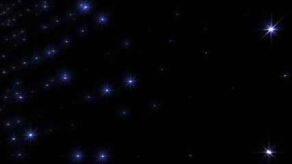 Fototapeta premium Glitter Shining Star Flash Light Wall 3D illustration background