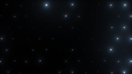 Fototapeta na wymiar Glitter Shining Star Flash Light Wall 3D illustration background