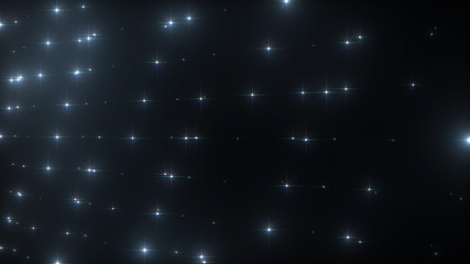 Obraz premium Glitter Shining Star Flash Light Wall 3D illustration background