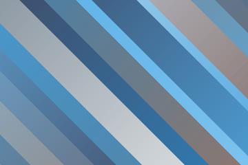 Obraz premium Blue and brown lines and stripes vector background.