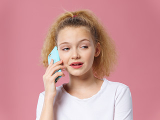 Fototapeta premium young woman with lollipop