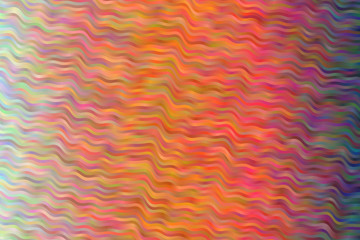 Pink, orange, red and blue waves vector background.