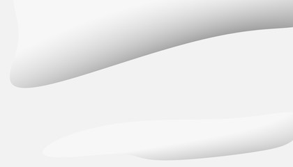 white paper with curled corner