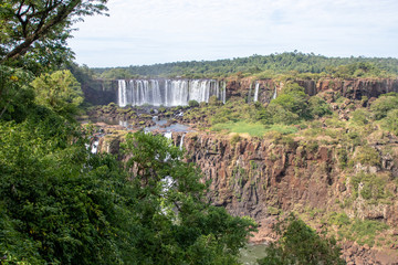 Fototapeta na wymiar cascata cachoeira foz do iguaçu