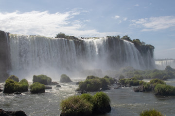 cachoeira, cascata, foz do iguaçu, natureza