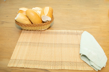 Delicous breakfast with coffr and brakfast.