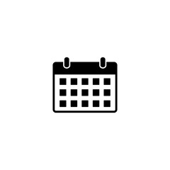 Calendar icon, Calendar sign and symbol vector design