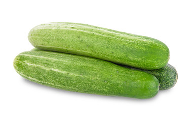 cucumber isolated on white background