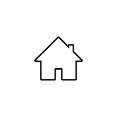 Home icon, Home sign and symbol vector design