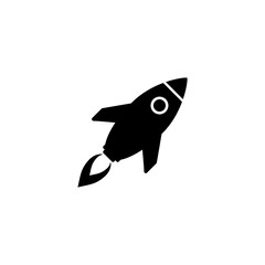 rocket icon, rocket sign and symbol vector Design