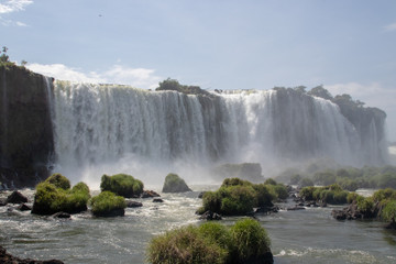 cachoeira, cascata, foz do iguaçu, natureza