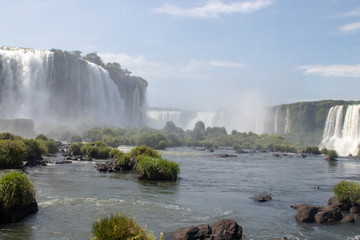 cachoeira, cascata, foz do iguaçu, natureza