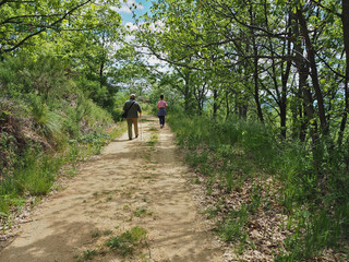 Obraz premium Hiking in the Sierra de Francia, Salamanca