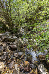 Walking near Barcena Mayor and Ozcaba in Cantabria (Spain)