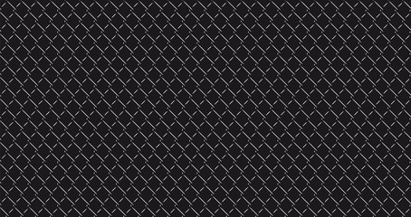 Rabitz Chain Link. Seamless Pattern over Dark Background. Works with Any Dark Color