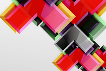 Metal arrow shape background. Abstract geometric background with 3d effect composition For Wallpaper, Banner, Background, Card, Book Illustration, landing page