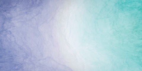 Abstract colorful watercolor paint pastel tone blue green violet purple background with liquid fluid texture for background, banner