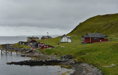 village on the coast