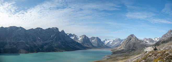 Amazing panoramic view of Greenlandic Fjord © Max
