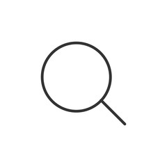 Magnifying glass icon. Search symbol modern, simple, vector, icon for website design, mobile app, ui. Vector Illustration