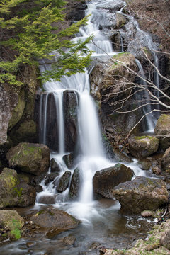 Ryuzu Waterfall in Nikko, Tochigi, Japan