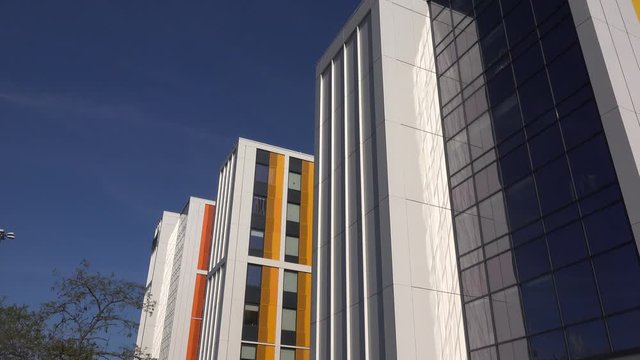 Coventry city architecture England UK 4K 