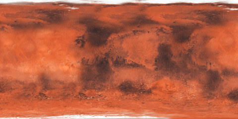 Surface of the planet Mars close-up .Texture or background